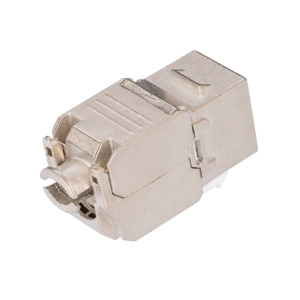 Модуль коммутационный ЛЮ-МКС-5eЭ.8К.Би, тип Keystone 180°, FTP,, кат.5e, самозажимной