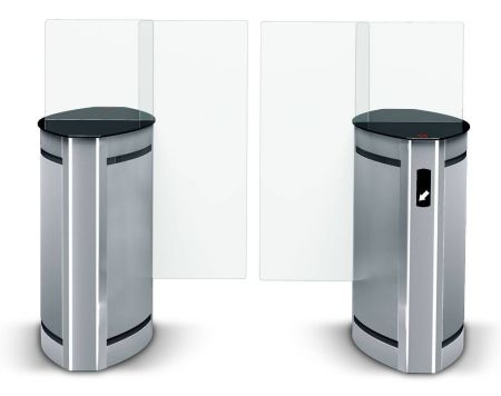 Турникет PERCo ST-02.900 "Скоростной проход" с раздвижными створками (ширина прохода 900 мм)