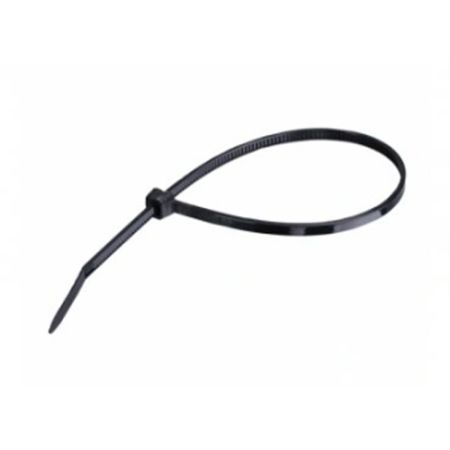 Стяжка нейлоновая 2,5х150 мм, черная (100 шт.)