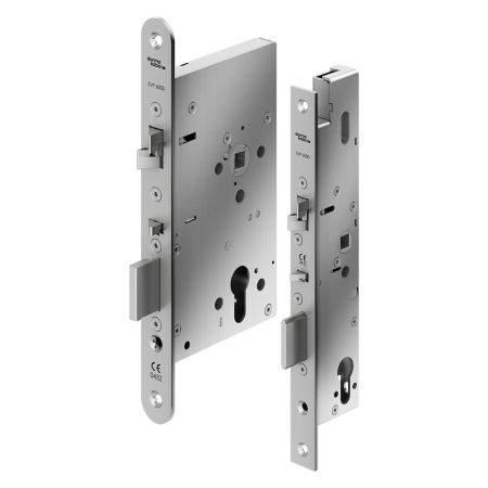 Электромеханический замок dormakaba SVP 6241 антипаника, дверь с притвором, лицевая планка 235х20