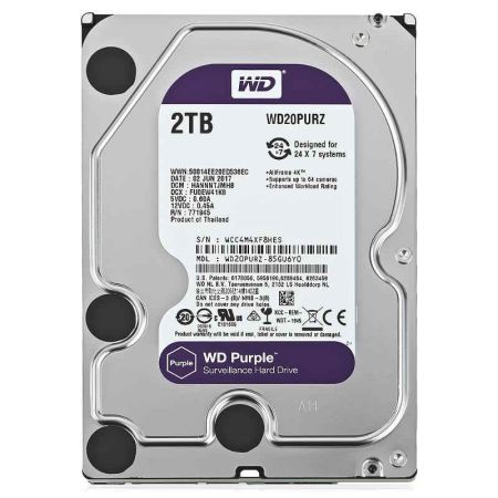 Жесткий диск 2ТБ Western Digital Purple WD20PURZ