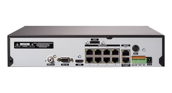 Сетевой IP-видеорегистратор IDIS DR-2308P на 8 каналов с поддержкой кодека H.265