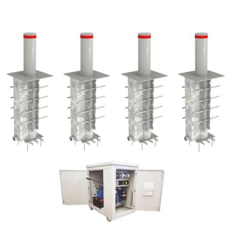 Блокиратор автоматический выдвижной Came HBD 275H900, 4 болларда