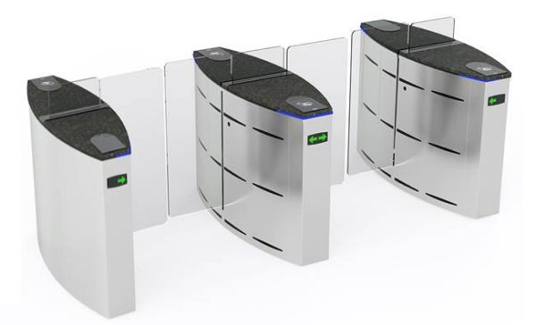 Центральный модуль раздвижного турникета Came Sliding Gate SG55-90, 550+900 мм, створки 1200 мм (SG5590MC)