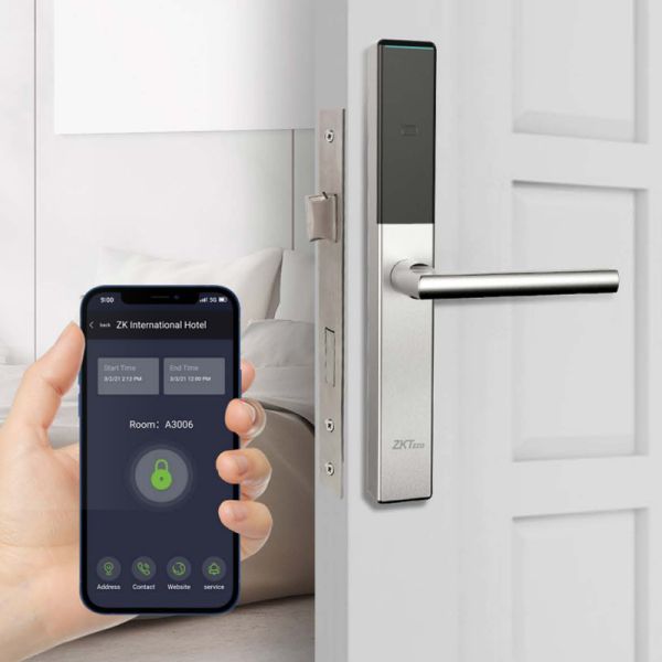 Беспроводной замок для гостиниц ZKTeco ZL600 с RFID считывателем Mifare Беспроводной замок для гостиниц ZKTeco ZL600 с RFID считывателем Mifare