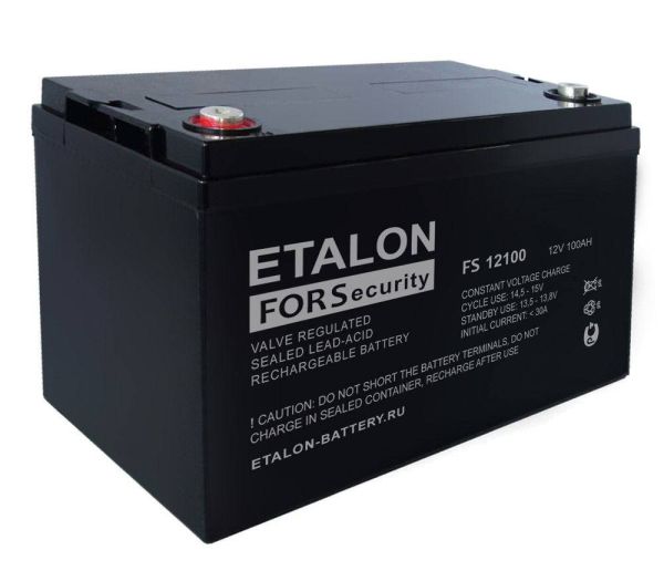 Аккумулятор Etalon FS 12100 (12В 100 А∙ч)