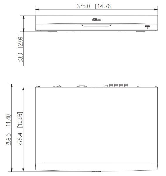 8-канальный HDCVI-видеорегистратор 4K Dahua DH-XVR5208AN-4KL-I3 с распознаванием лиц