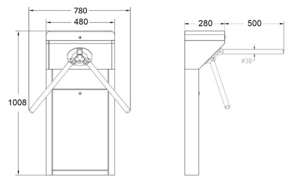 Турникет-трипод Smartec ST-TS010