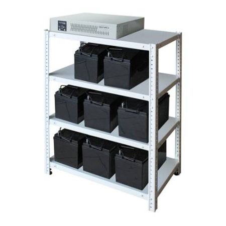 Стеллаж 4-х полочный Бастион для АКБ 1,0х0,7х0,4-4П