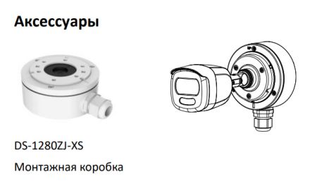 Уличная HD-TVI видеокамера 2Мп HikVision ColorVu DS-2CE12DFT-F28 (2.8 мм)