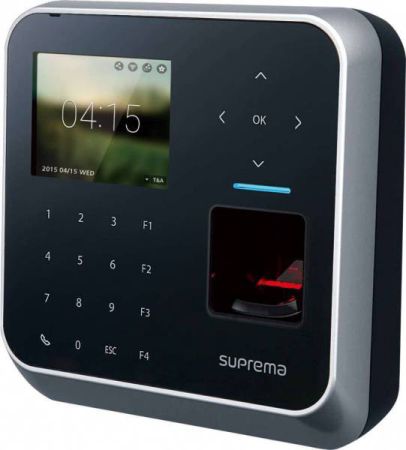 Биометрический терминал СКУД и учета рабочего времени Suprema BioStation 2 BS2-OEPW