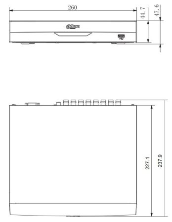 16-канальный HDCVI-видеорегистратор Dahua DH-XVR5116HS-I3 с распознаванием лиц