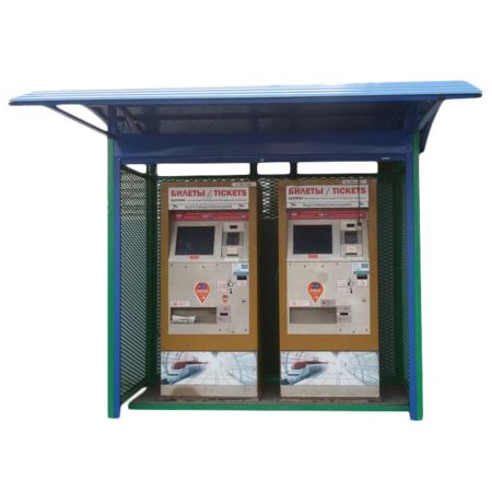 Навес для двух паркоматов (Тип 4)