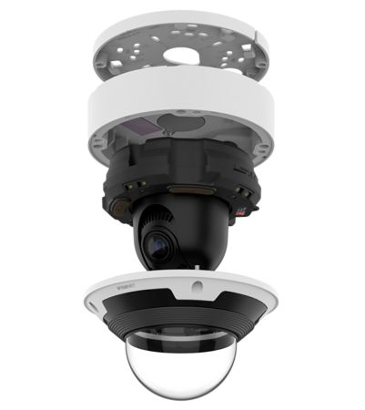 Антивандальная купольная IP-видеокамера 6Мп Wisenet XNV-8083Z (4.4-9.3 мм)