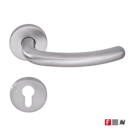 Комплект нажимных ручек dormakaba OGRO Premium 8999 для сплошных дверей