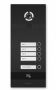 Вызывная панель на 4 абонента Bas-IP BI-04FB Black с идентификацией по смартфону и распознаванием лиц Вызывная панель на 4 абонента Bas-IP BI-04FB Black с идентификацией по смартфону и распознаванием лиц
