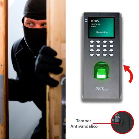 Биометрический терминал учёта рабочего времени LF20 [EM] со сканером отпечатков пальцев