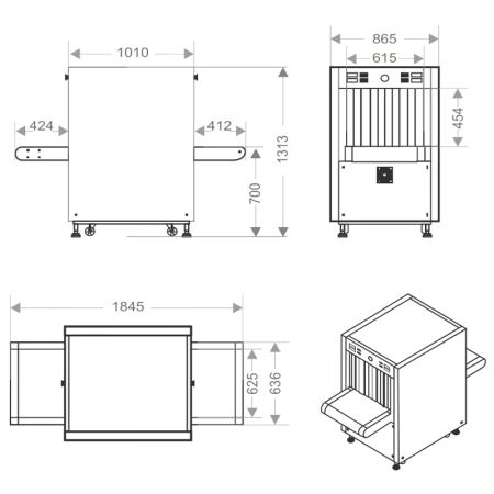 Рентгенотелевизионная установка Olymp-Scan SE 6040