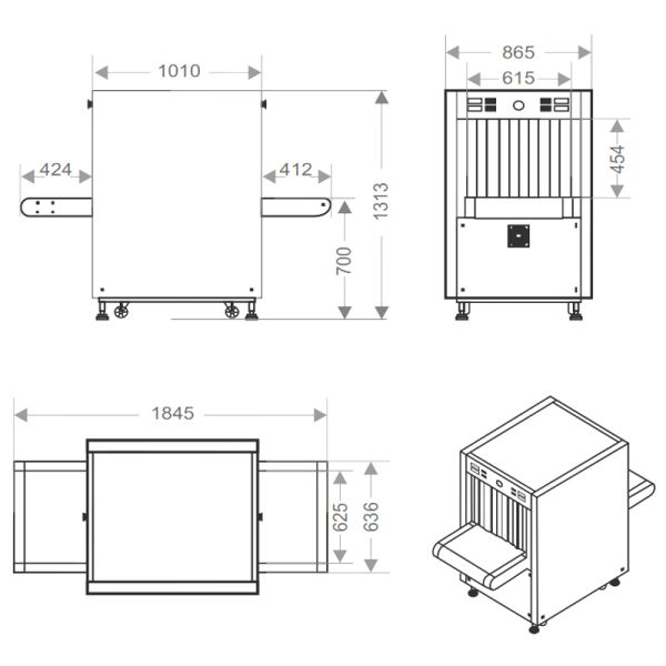 Рентгенотелевизионная установка Olymp-Scan SE 6040