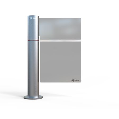 Калитка моторизованная Oxgard К-14-Н со стеклом 900 мм, нержавеющая сталь