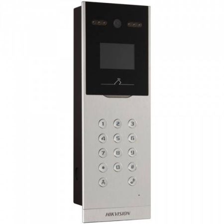 Многоабонентская вызывная панель HikVision DS-KD8002-VM с цветным 3.5″ TFT дисплеем