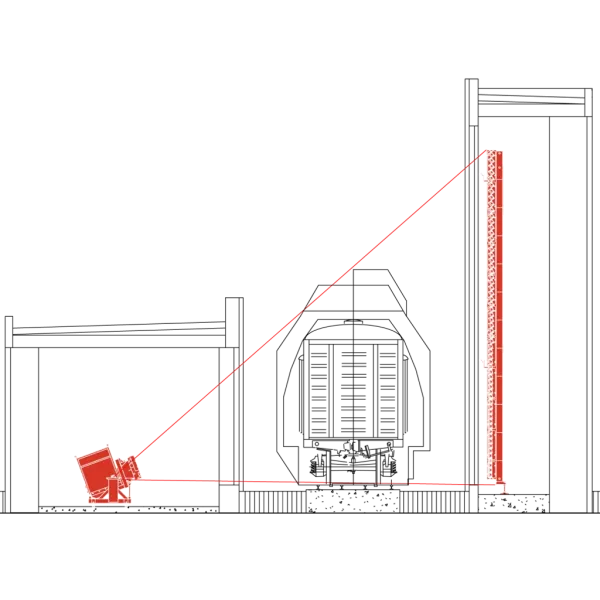 Железнодорожный инспекционно-досмотровый комплекс СТ-2935Т Железнодорожный инспекционно-досмотровый комплекс СТ-2935Т