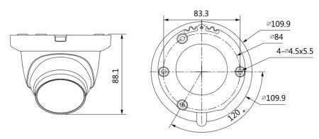 Уличная HD-CVI видеокамера 2Мп Dahua DH-HAC-HDW1231TLMQP-A-0360B с технологией Starlight
