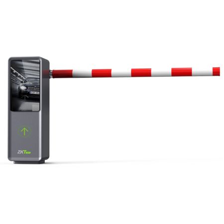 Комплект автоматического шлагбаума ZKTeco BG-LCD100 с дисплеем, с круглой стрелой 4 метра