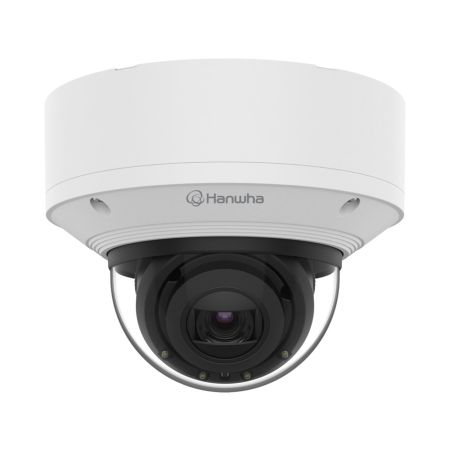 Купольная антивандальная IP-видеокамера 2Мп Wisenet XND-6081REV (2.8-12 мм) c PoE инжектором