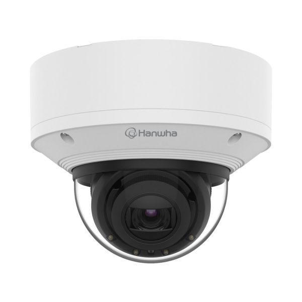 Купольная антивандальная IP-видеокамера 2Мп Wisenet XND-6081REV (2.8-12 мм) c PoE инжектором