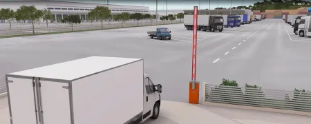 Комплект шлагбаума Came GARD LT6 combo KIT со стрелой 6,5 метров