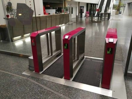 Центральный модуль распашного турникета Gotschlich Axioma DF VIP 1025H (650 мм) (6AXA2DC)