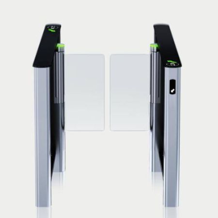 Турникет PERCo-ST-01 "Скоростной проход" с распашными створками PERCo-ATG-300 (ширина створки 300 мм)