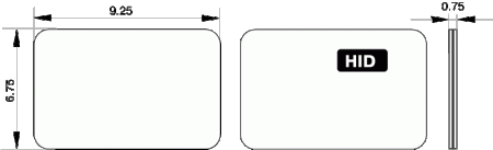 Активная метка для контроля парковки HID ProxPass II