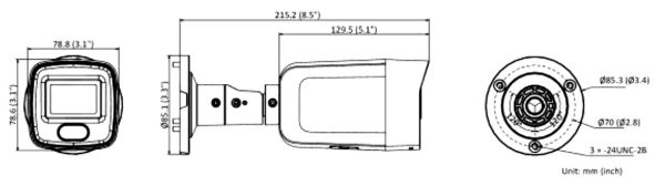 Уличная IP-видеокамера 4Мп HikVision DS-2CD2047G2-LU(C) (4 мм) с технологиями ColorVu и AcuSense