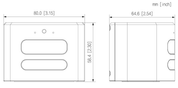 Видеомодуль Dahua DHI-IPC-HDPW1130-ARDM для парной работы с датчиком движения