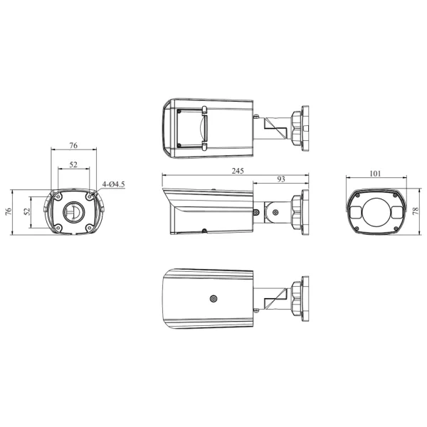 IP-видеокамера 2Мп RVi-2NCT2489 (2.8-12) с моторизованным объективом