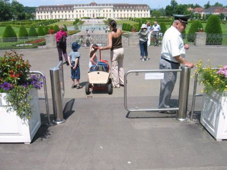 Моторизованная калитка Gotschlich Ikarus Baden (6IKB1AEC)