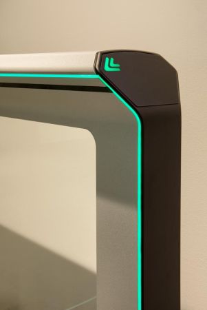 Распашной турникет Magnetic mWing с закаленными створками 900 мм