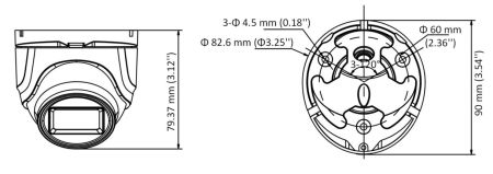 Уличная 5Мп HD-TVI видеокамера HiWatch DS-T503(C) (2.8 мм)