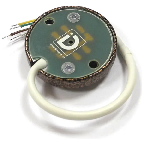 Кнопка выхода AccordTec КН-05К со светодиодом, коричневая