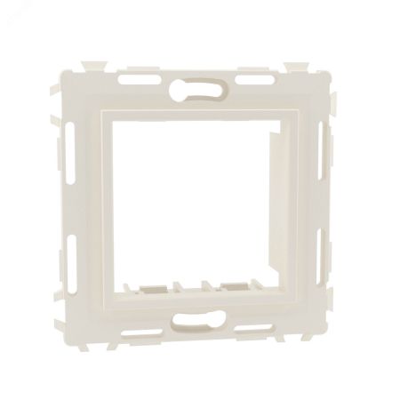 Каркас одноместный DKC 75023W, без распорных лапок, белый RAL 9010, 2М, BRAVA