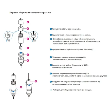 IP-видеокамера 5Мп Rubezh RV-3NCP5369W (2.7-13.5) со свето-звуковой сигнализацией