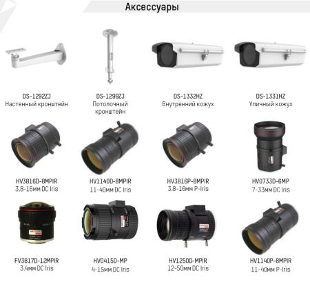 Интеллектуальная IP-видеокамера 4Мп HikVision DS-2CD5046G0-AP (без объектива) Интеллектуальная IP-видеокамера 4Мп HikVision DS-2CD5046G0-AP (без объектива)