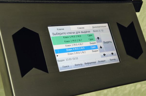 Электронная ключница KeyGuard на 50 ключей, модульная Электронная ключница KeyGuard на 50 ключей, модульная