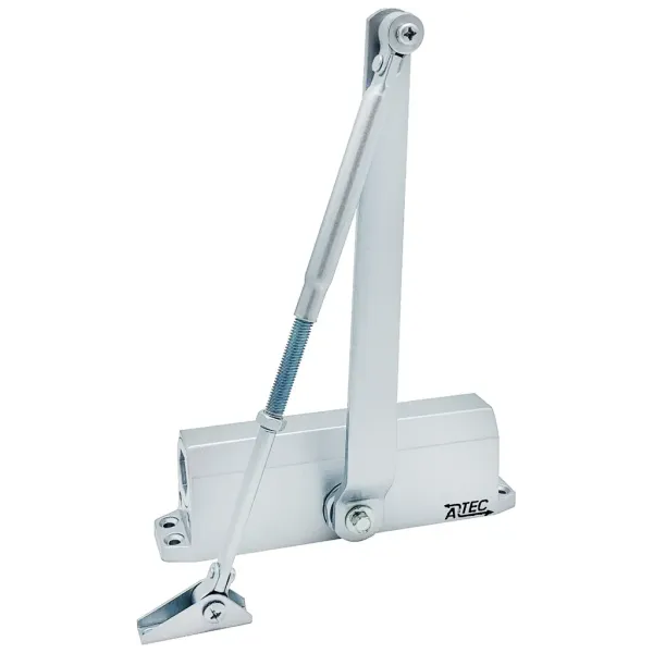 Дверной доводчик ATEC-D162E SI EN3/4 до 75 кг