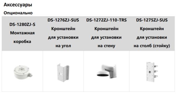Уличная купольная IP-камера 4Мп HiWatch DS-I453M (2.8 мм) с EXIR-подсветкой до 30м и микрофоном