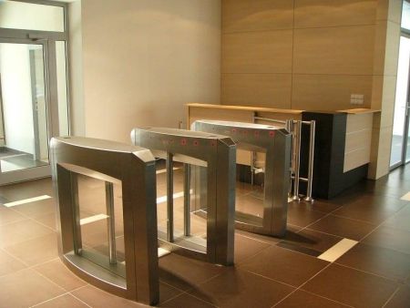 Боковой модуль распашного турникета Gotschlich Selection DF (высота 1052 мм) (6SEL1EC-BM/BS)