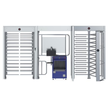 Полноростовой двухпроходной роторный турникет Блокпост Спектр СТ 2