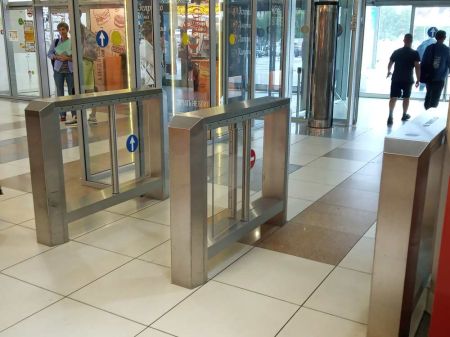 Центральный модуль распашного турникета Gotschlich Axioma DF 1025H (650 мм) (6AXI2DC)